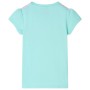 Camiseta infantil verde menta claro 116 de , Camisetas para niños - Ref: Foro24-11106, Precio: 7,95 €, Descuento: %