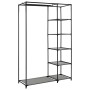 Armario plegable de tela gris 110x45x175 cm de vidaXL, Armarios roperos - Ref: Foro24-282423, Precio: 50,19 €, Descuento: %