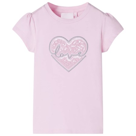 Light pink children's t-shirt 128 by , Kids T-shirts - Ref: Foro24-10487, Price: 8,99 €, Discount: %