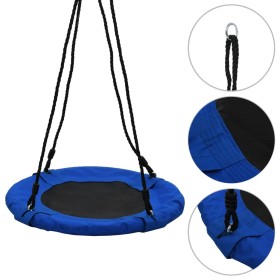 Swing 60 cm 100 kg blue by vidaXL, Swings and seesaws - Ref: Foro24-91809, Price: 47,83 €, Discount: %