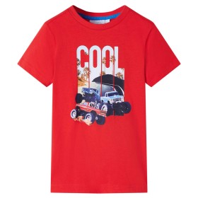 Camiseta infantil rojo 92 de , Camisetas para niños - Ref: Foro24-12539, Precio: 9,99 €, Descuento: %