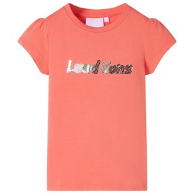 Camiseta infantil de manga casquillo coral 92 de , Camisetas para niños - Ref: Foro24-10644, Precio: 9,99 €, Descuento: %