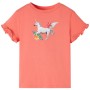 Kurzarm-T-Shirt für Kinder Koralle 92 von , Kinder-T-Shirts - Ref: Foro24-10684, Preis: 9,99 €, Rabatt: %