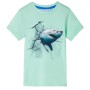 Light green children's t-shirt 140 by , Kids T-shirts - Ref: Foro24-11803, Price: 10,93 €, Discount: %