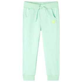 Pantalones de chándal infantiles verde brillante 92 de , Pantalones de niños - Ref: Foro24-11919, Precio: 13,99 €, Descuento: %