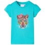 Mintgrünes Kinder-T-Shirt 116 von , Kinder-T-Shirts - Ref: Foro24-10451, Preis: 9,89 €, Rabatt: %