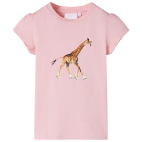 Hellrosa Kinder-T-Shirt 128 von , Kinder-T-Shirts - Ref: Foro24-10577, Preis: 9,99 €, Rabatt: %