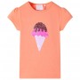 Camiseta infantil naranja neón 128 de , Camisetas para niños - Ref: Foro24-10722, Precio: 9,67 €, Descuento: %