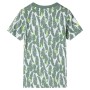 Ecru and dark ivy green children's t-shirt 104 by , Kids T-shirts - Ref: Foro24-11675, Price: 8,99 €, Discount: %