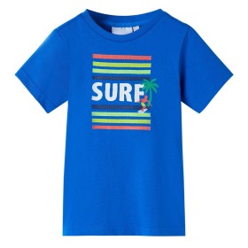 Camiseta infantil azul chillón 104 de , Camisetas para niños - Ref: Foro24-11785, Precio: 9,99 €, Descuento: %