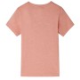 Hellorangefarbenes kurzärmeliges Kinder-T-Shirt 104 von , Kinder-T-Shirts - Ref: Foro24-12220, Preis: 9,27 €, Rabatt: %