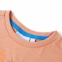 Hellorangefarbenes kurzärmeliges Kinder-T-Shirt 128 von , Kinder-T-Shirts - Ref: Foro24-12222, Preis: 7,88 €, Rabatt: %