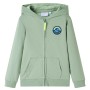 Kapuzenpullover für Kinder mit hellkhakifarbenem Reißverschluss 128 von , Kinder-T-Shirts - Ref: Foro24-12587, Preis: 14,37 €...