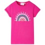 Dunkelrosa Kinder-T-Shirt 116 von , Kinder-T-Shirts - Ref: Foro24-10741, Preis: 9,81 €, Rabatt: %