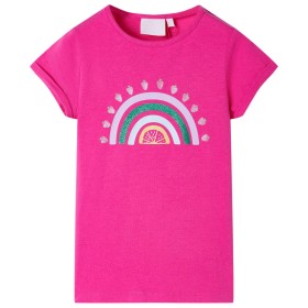 Dark pink children's t-shirt 116 by , Kids T-shirts - Ref: Foro24-10741, Price: 9,99 €, Discount: %