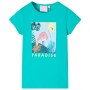 Camiseta infantil verde menta 104 de , Camisetas para niños - Ref: Foro24-11125, Precio: 8,99 €, Descuento: %