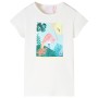 Camiseta infantil color crudo 140 de , Camisetas para niños - Ref: Foro24-11133, Precio: 9,67 €, Descuento: %