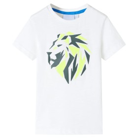 Ecru children's t-shirt 128 by , Kids T-shirts - Ref: Foro24-12132, Price: 9,99 €, Discount: %