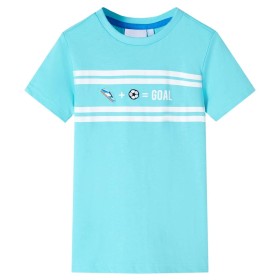 Camiseta infantil aguamarina 92 de , Camisetas para niños - Ref: Foro24-12454, Precio: 9,99 €, Descuento: %