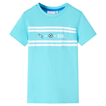 Camiseta infantil aguamarina 92 de , Camisetas para niños - Ref: Foro24-12454, Precio: 9,27 €, Descuento: %