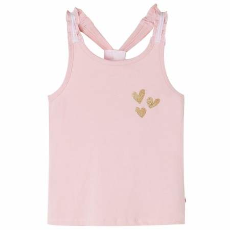 Camiseta de tirantes infantil rosa claro 92 de , Camisetas para niños - Ref: Foro24-10509, Precio: 9,99 €, Descuento: %