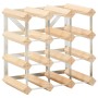 Wine rack for 12 bottles made of solid pine wood by vidaXL, Wine racks - Ref: Foro24-282468, Price: 32,91 €, Discount: %