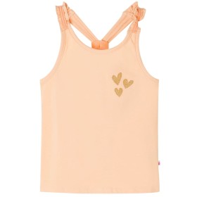 Hellorangefarbenes Kinder-Tanktop 116 von , Kinder-T-Shirts - Ref: Foro24-10516, Preis: 7,99 €, Rabatt: %