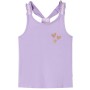 Camiseta de tirantes infantil color lila 140 de , Camisetas para niños - Ref: Foro24-10523, Precio: 7,99 €, Descuento: %