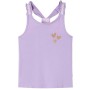 Fliederfarbenes Kinder-Tanktop 116 von , Kinder-T-Shirts - Ref: Foro24-10521, Preis: 7,68 €, Rabatt: %