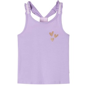 Fliederfarbenes Kinder-Tanktop 116 von , Kinder-T-Shirts - Ref: Foro24-10521, Preis: 7,99 €, Rabatt: %