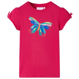 Leuchtend rosa Kinder-T-Shirt 116 von , Kinder-T-Shirts - Ref: Foro24-10996, Preis: 8,99 €, Rabatt: %