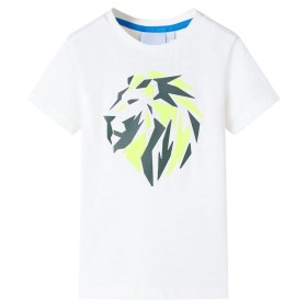 Camiseta infantil color crudo 104 de , Camisetas para niños - Ref: Foro24-12130, Precio: 9,99 €, Descuento: %