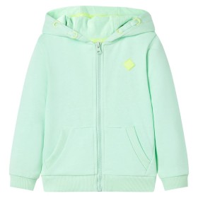 Sudadera infantil con capucha y cremallera verde brillante 104 de , Camisetas para niños - Ref: Foro24-11895, Precio: 14,67 €...