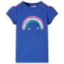 Kobaltblaues Kinder-T-Shirt 128 von , Kinder-T-Shirts - Ref: Foro24-11112, Preis: 9,35 €, Rabatt: %