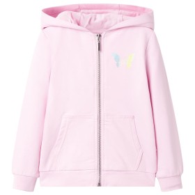 Sudadera infantil con capucha rosa claro 116 de , Camisetas para niños - Ref: Foro24-10851, Precio: 18,99 €, Descuento: %