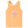 Orangefarbenes Kinder-Tanktop 116 von , Kinder-T-Shirts - Ref: Foro24-11146, Preis: 8,06 €, Rabatt: %