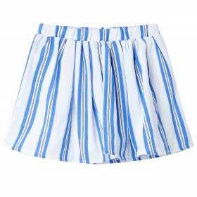 Falda infantil azul cobalto y blanco 116 de , Pantalones de niños - Ref: Foro24-11476, Precio: 12,99 €, Descuento: %