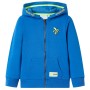 Sudadera infantil con capucha y cremallera azul 92 de , Camisetas para niños - Ref: Foro24-11694, Precio: 15,99 €, Descuento: %