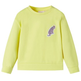 Gelbes Kinder-Sweatshirt 116 von , Kinder-T-Shirts - Ref: Foro24-11571, Preis: 9,86 €, Rabatt: %