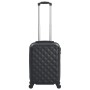 Maleta con ruedas trolley rígida negra ABS de vidaXL, Maletas - Ref: Foro24-91891, Precio: 68,86 €, Descuento: %