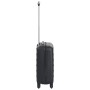 Maleta con ruedas trolley rígida negra ABS de vidaXL, Maletas - Ref: Foro24-91891, Precio: 68,86 €, Descuento: %