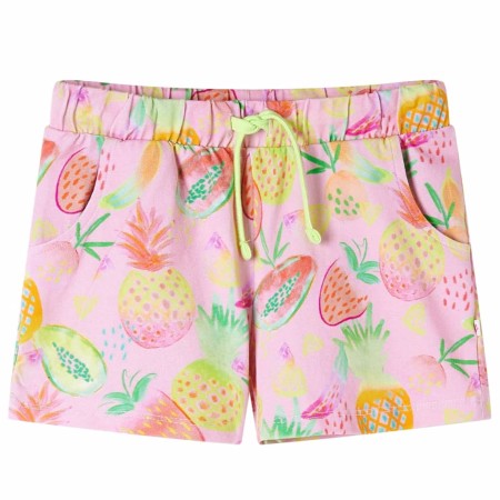 Pantalón corto infantil con cordón rosa suave 92 de , Pantalones de niños - Ref: Foro24-10949, Precio: 11,97 €, Descuento: %