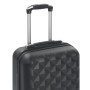 Maleta con ruedas trolley rígida negra ABS de vidaXL, Maletas - Ref: Foro24-91891, Precio: 68,86 €, Descuento: %