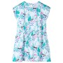 Ecru and dark mint green children's dress 92 by , Children's dresses - Ref: Foro24-11434, Price: 13,76 €, Discount: %