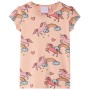 Light orange short-sleeved children's pajamas 128 by , Children's pajamas - Ref: Foro24-10447, Price: 13,30 €, Discount: %