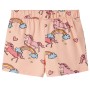 Pijama infantil de manga corta naranja claro 128 de , Pijamas de niños - Ref: Foro24-10447, Precio: 13,30 €, Descuento: %