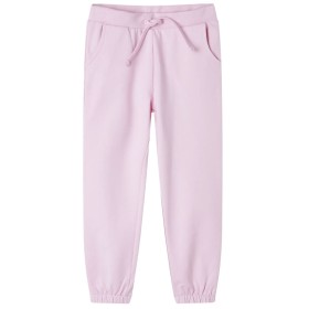 Pantalones de chándal infantiles rosa claro 128 de , Pantalones de niños - Ref: Foro24-10542, Precio: 11,43 €, Descuento: %