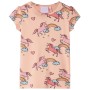 Light orange short-sleeved children's pajamas 104 by , Children's pajamas - Ref: Foro24-10445, Price: 13,30 €, Discount: %