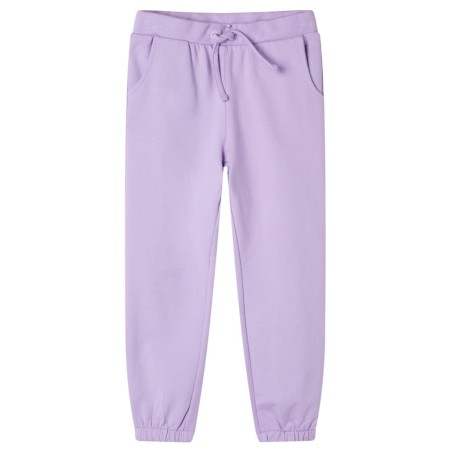 Pantalones de chándal infantiles color lila 128 de , Pantalones de niños - Ref: Foro24-10537, Precio: 11,43 €, Descuento: %