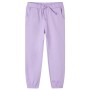 Pantalones de chándal infantiles color lila 128 de , Pantalones de niños - Ref: Foro24-10537, Precio: 11,43 €, Descuento: %